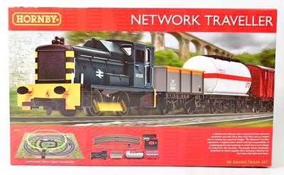 Lot 475 - HORNBY; a Network Traveller OO gauge box set.