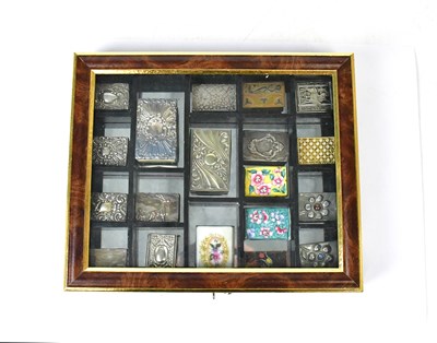 Lot 502 - A collection of matchbox covers and vesta...
