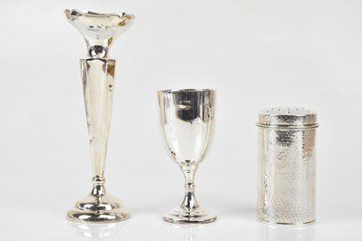 Lot 2345 - ALBERT EDWARD JONES; a George V hallmarked...