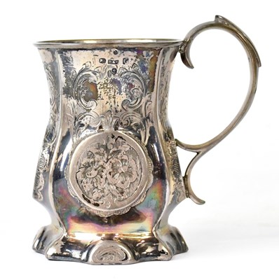 Lot 736 - HILLIARD & THOMASON; a Victorian hallmarked...