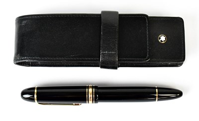Lot 485 - MONT BLANC; a Meisterstück no. 149 fountain...