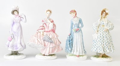 Lot 227 - ROYAL WORCESTER; four limited edition...