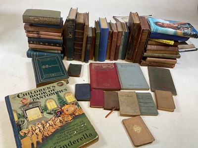 Lot 376 - A collection of antique and vintage books,...