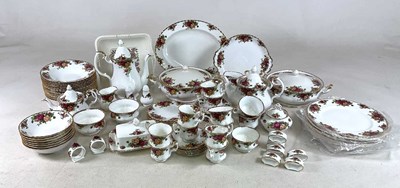 Lot 173 - ROYAL ALBERT; 'Old Country Roses' dinner, tea...