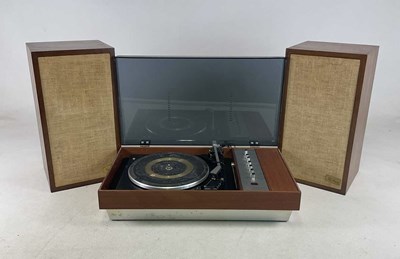 Lot 101 - BUSH GARRARD; a record player, and a pair of...