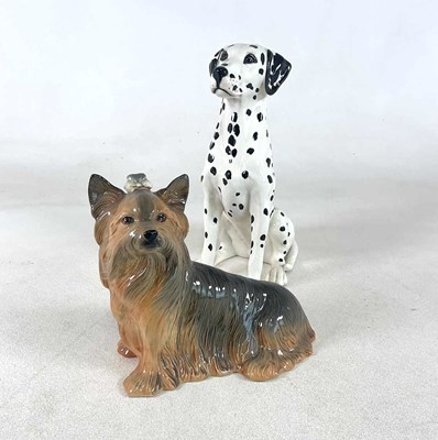 Lot 159 - BESWICK; a Dalmatian figure, together with a...