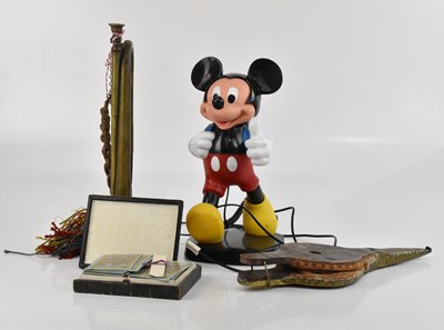 Lot 1332 - A vintage Mickey Mouse telephone, height 36cm,...