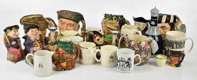 Lot 1633 - A collection of ceramics including royal...