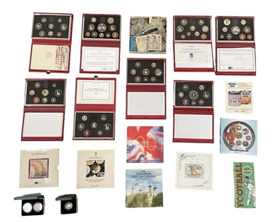 Lot 613 - A collection of assorted GB coins including...