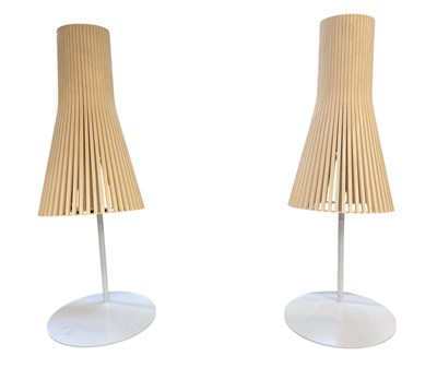 Lot 59 - SECTO DESIGN; a pair of modern contemporary...