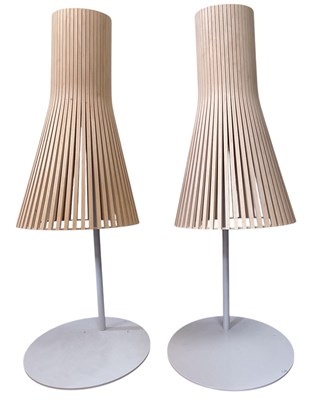 Lot 60 - SECTO DESIGN; a pair of modern contemporary...