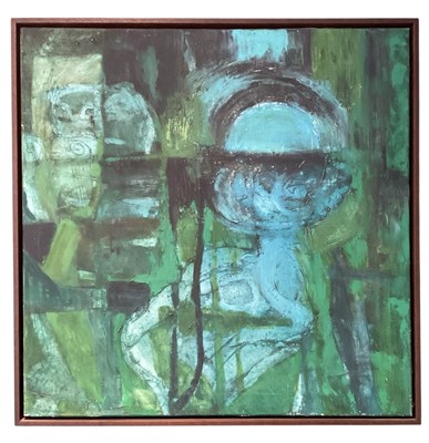 Lot 98 - PADRAIG MACMIADHACHAIN (born 1929); oil on...