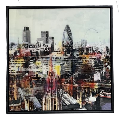 Lot 125 - PACO RAPHAEL; an original glazed mixed media, '...