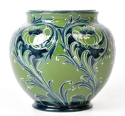Lot 299 - MOORCROFT; a McIntyre 'Florian' ware vase of...