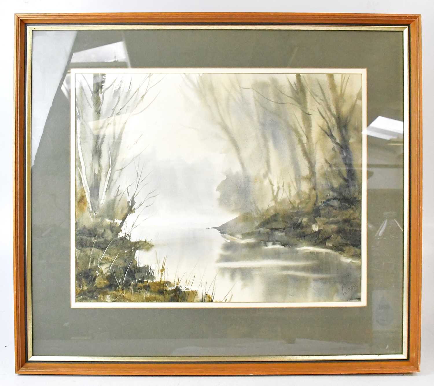 Lot 579 - RON RANSON (20th century); watercolour,