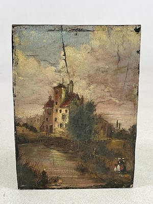 Lot 305 - DUTCH SCHOOL, 19TH CENTURY; oil on board,...