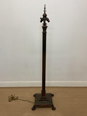 Lot 329 - A 19th century bronzed copper Corinthian...