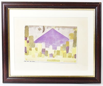 Lot 605 - PAUL KLEE (German 1879-1940); a lithograph...