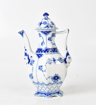 Lot 320A - ROYAL COPENHAGEN; a reproduction blue and...