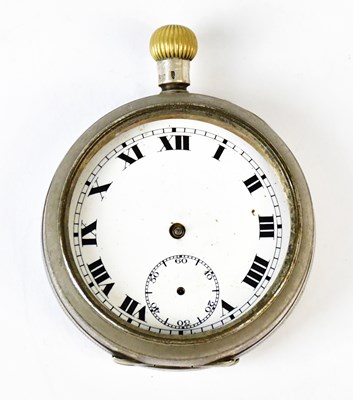 Lot 944a - A Swiss 935 silver open face pocket watch,...