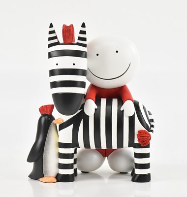 Lot 35 - DOUG HYDE; a cold cast porcelain sculpture,...