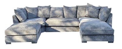 Lot 31 - A large and contemporary modern sofa,...