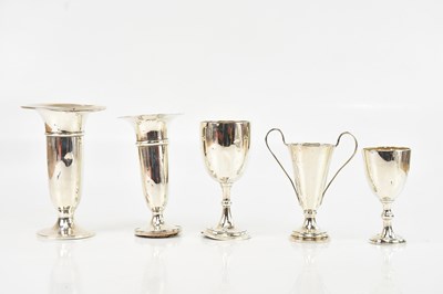 Lot 462 - A & J ZIMMERMAN; a George V hallmarked silver...