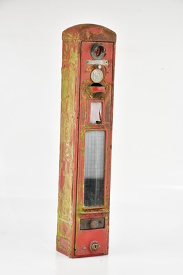 Lot 326 - A vintage red painted cast metal cigarette...