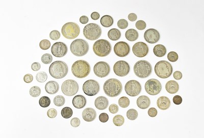 Lot 766 - A quantity of pre-1920 UK silver coinage,...