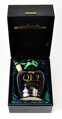 Lot 201 - A boxed QE2 single malt 12-year-old Scotch...