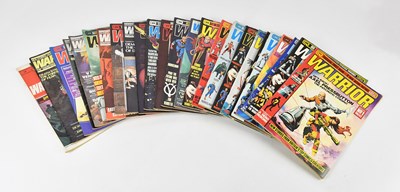 Lot 1753 - WARRIOR; a complete run of twenty-six issues...
