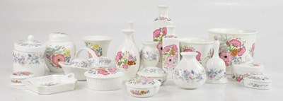 Lot 1742 - WEDGWOOD; a collection of 'Angela' and 'Meadow-...