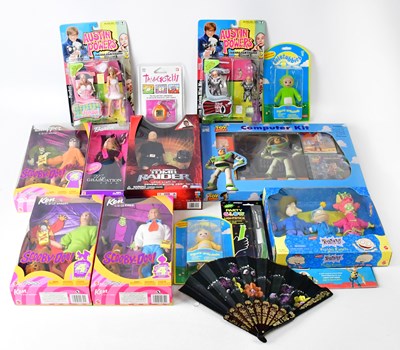 Lot 463 - Various action figures to include 'Lara Croft...