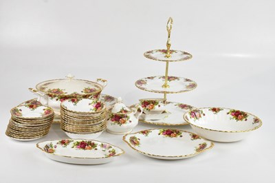 Lot 1752 - ROYAL ALBERT; a 'Old Country Roses' pattern...