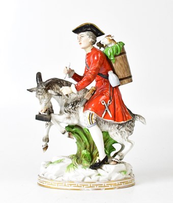 Lot 209 - A 19th century Continental porcelain figure,...