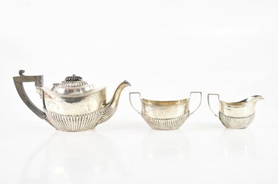 Lot 119 - MARPLES & CO; an Edward VII hallmarked silver...