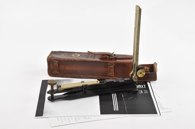 Lot 1444 - A WWII period planimeter, marked 'Unicam B3757...