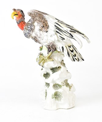 Lot 216 - CHELSEA; a 19th century porcelain figure of a...
