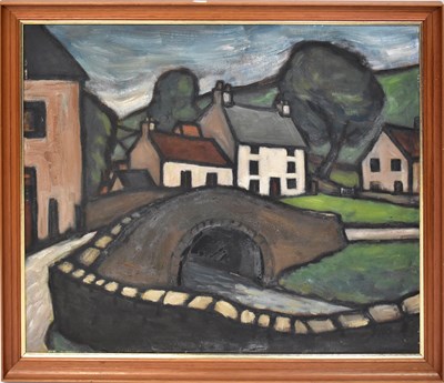 Lot 565 - KATHLEEN WHITE (20th century); oil on board,...