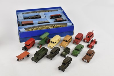 Lot 1431 - HORNBY; a boxed electric train set, with a...