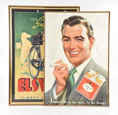 Lot 1327 - A vintage advertising Craven A cigarette card...