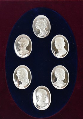 Lot 465 - JOHN PINCHES LTD; a cased Elizabeth II...