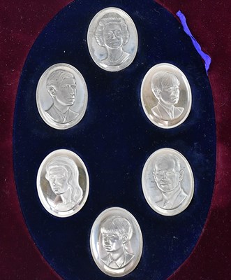 Lot 467 - JOHN PINCHES LTD; a cased Elizabeth II...