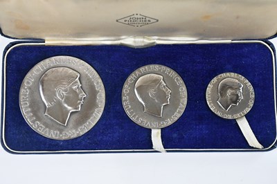 Lot 488 - JOHN PINCHES LTD; a cased set of three...
