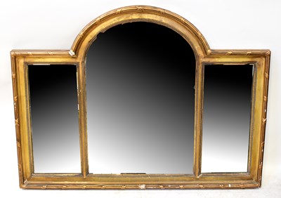 Lot 104 - A late 19th/early 20th century gilt-framed...