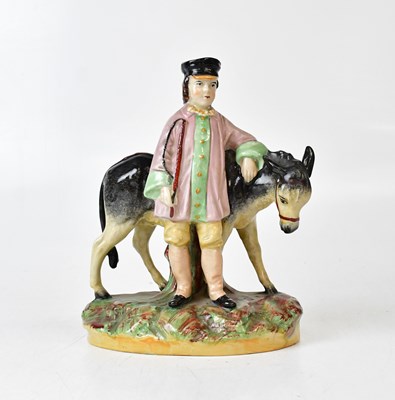 Lot 210 - A 19th century Staffordshire flatback...