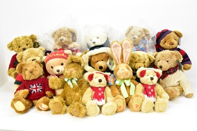 Lot 471 - HARRODS; fifteen special issue teddy bears,...