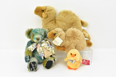 Lot 470 - Four collectors' teddy bears comprising a...