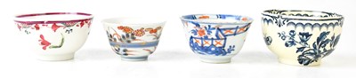 Lot 383 - A Japanese Imari tea bowl, together with one...