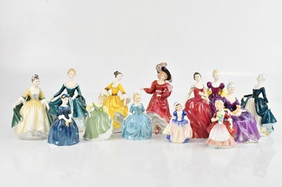 Lot 1637 - ROYAL DOULTON; a collection of thirteen...